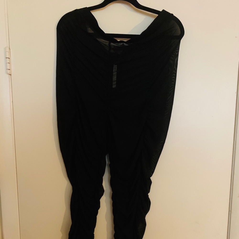 ASOS mesh long black pants